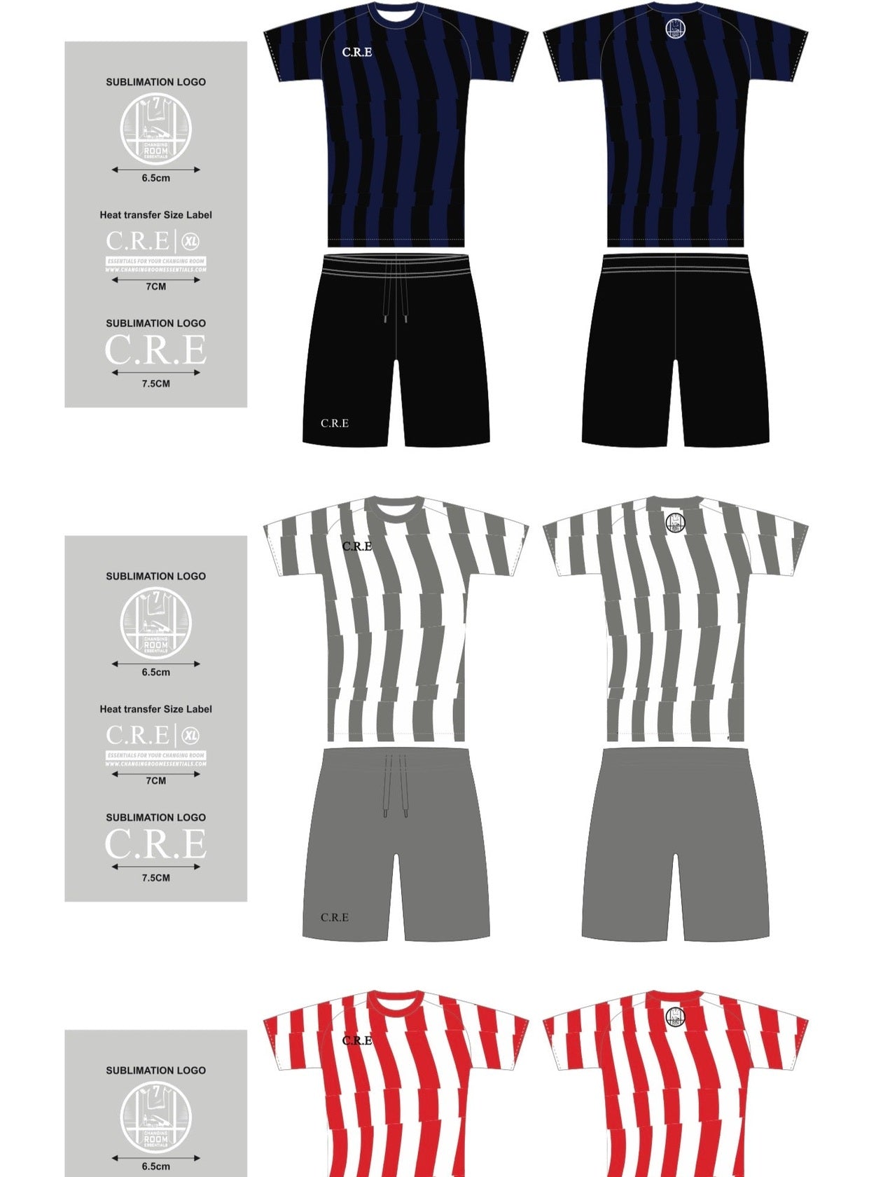 Matchday ready – Full Match Kit, Polo, 1/4 Zip & Bottoms
