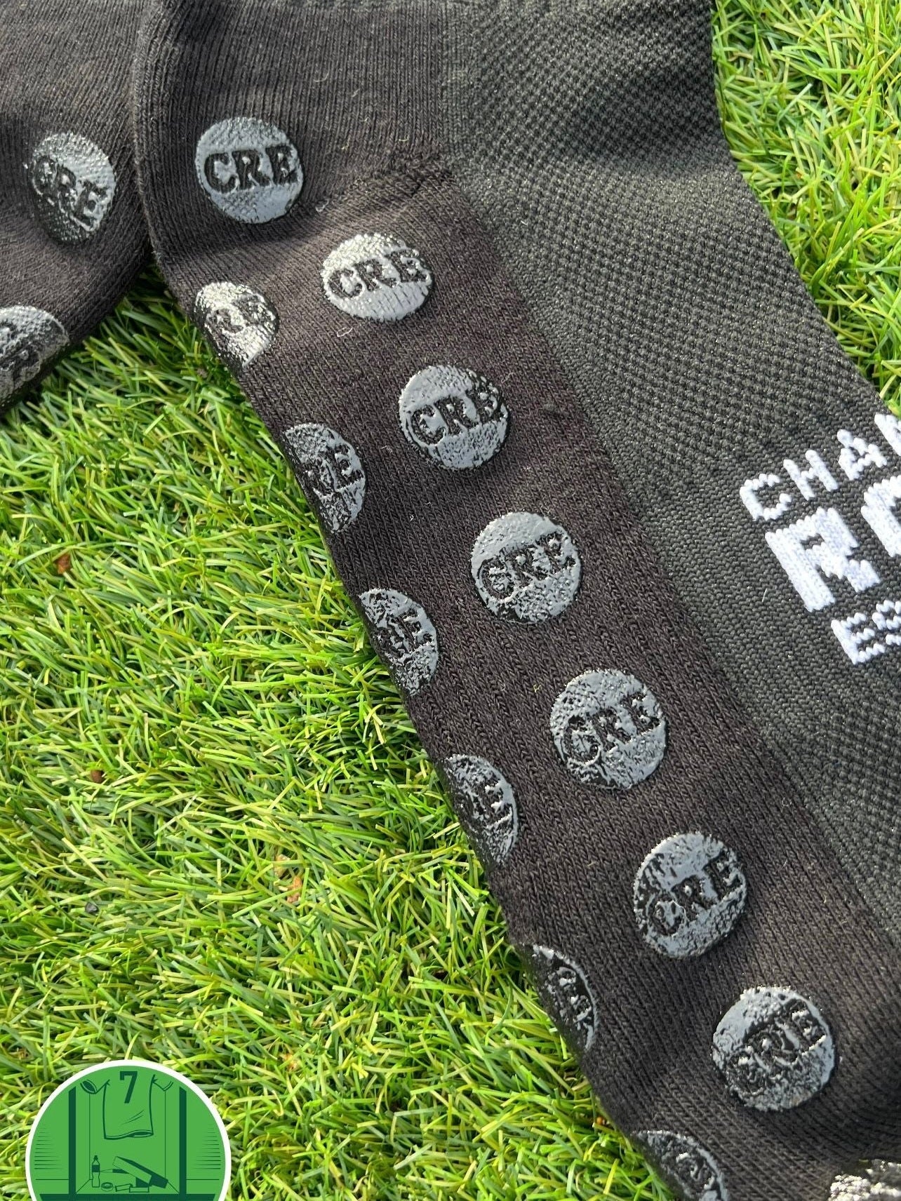 Black C.R.E Premium Grip Socks