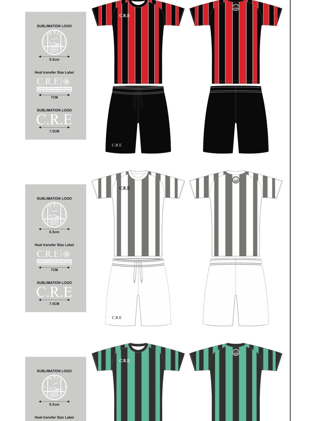 Matchday ready – Full Match Kit, Polo, 1/4 Zip & Bottoms
