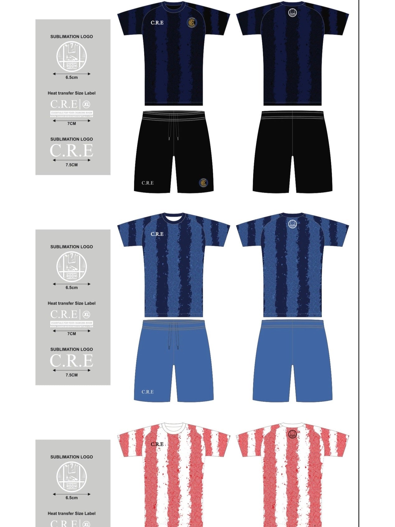 Matchday ready – Full Match Kit, Polo, 1/4 Zip & Bottoms