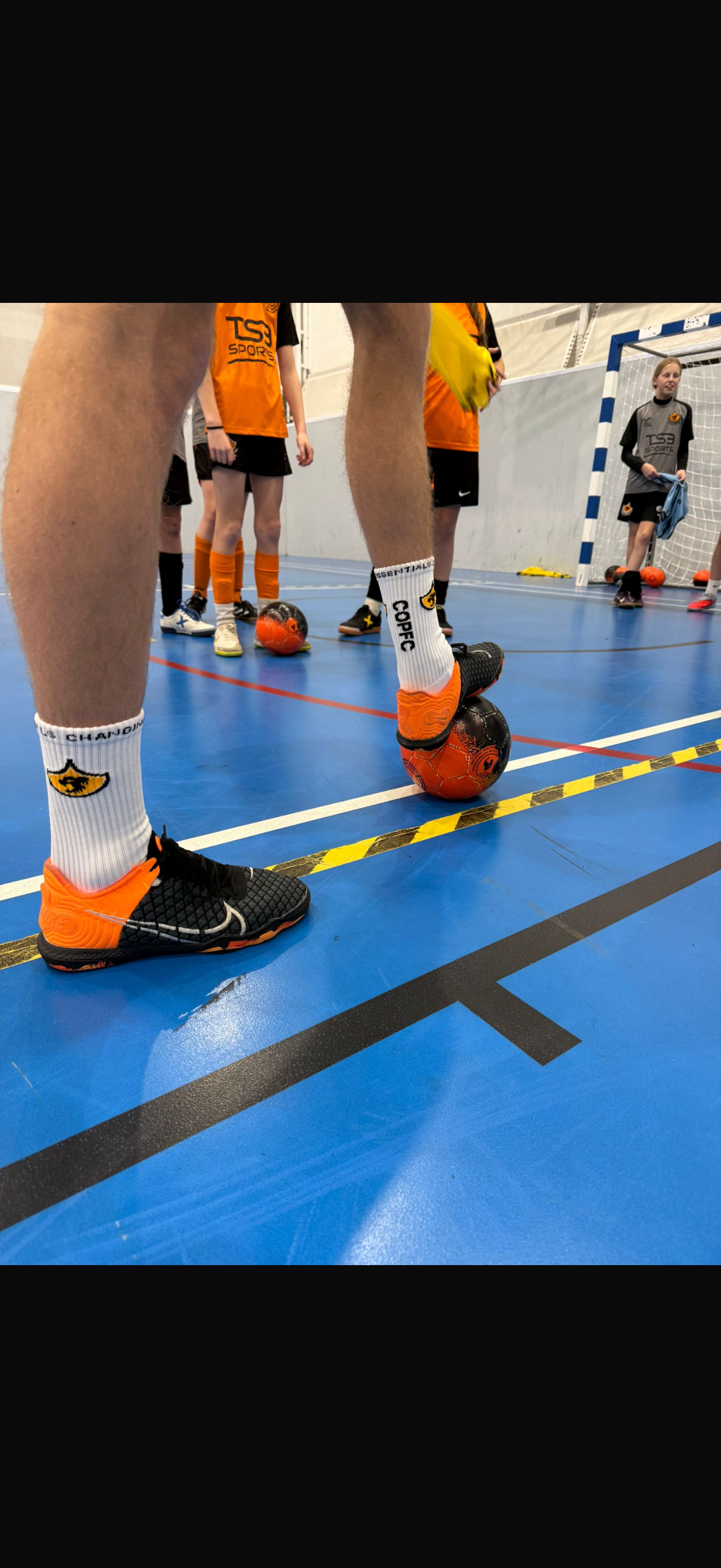 Custom grip socks