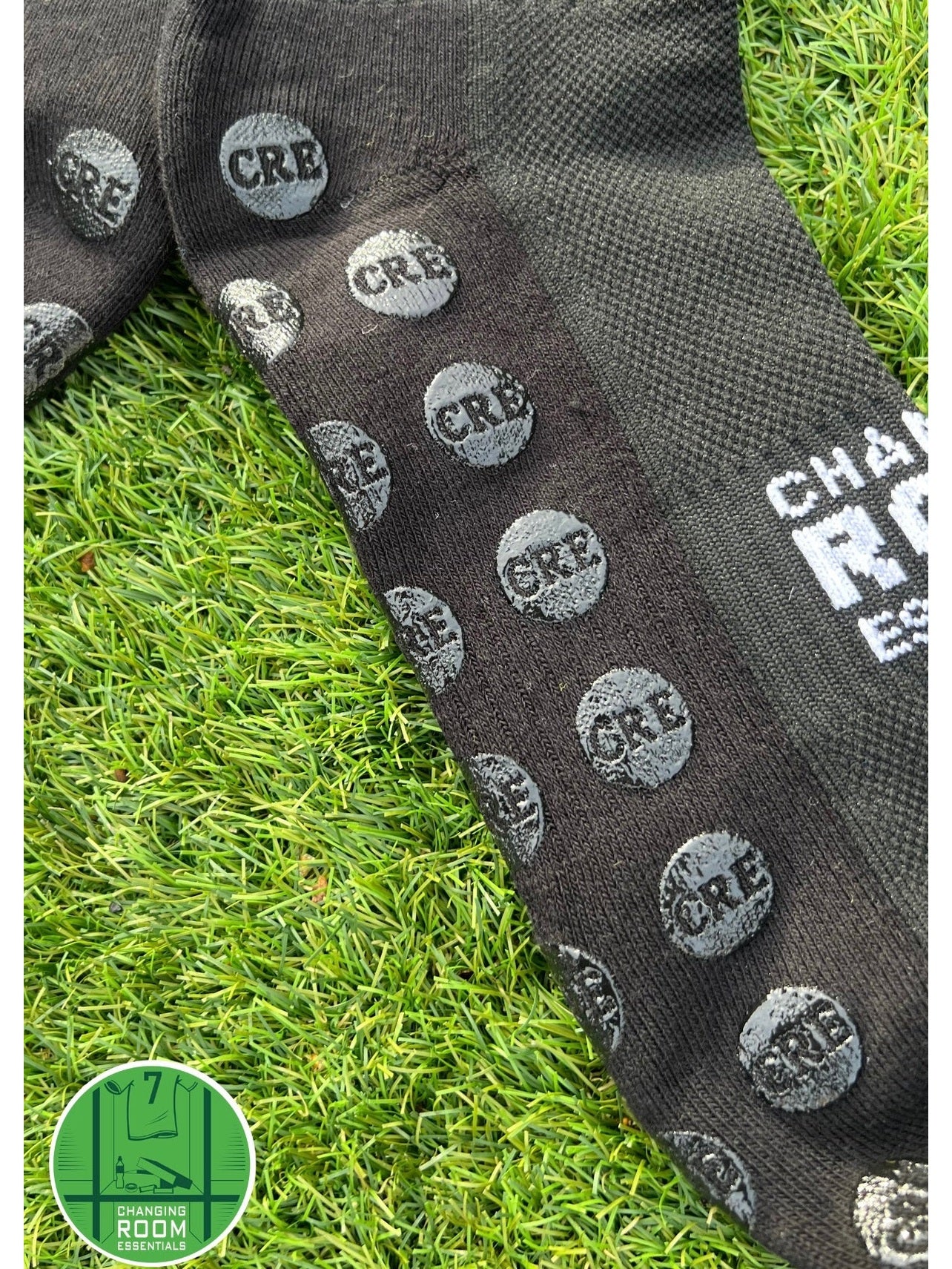 4 X C.R.E Black Premium Socks