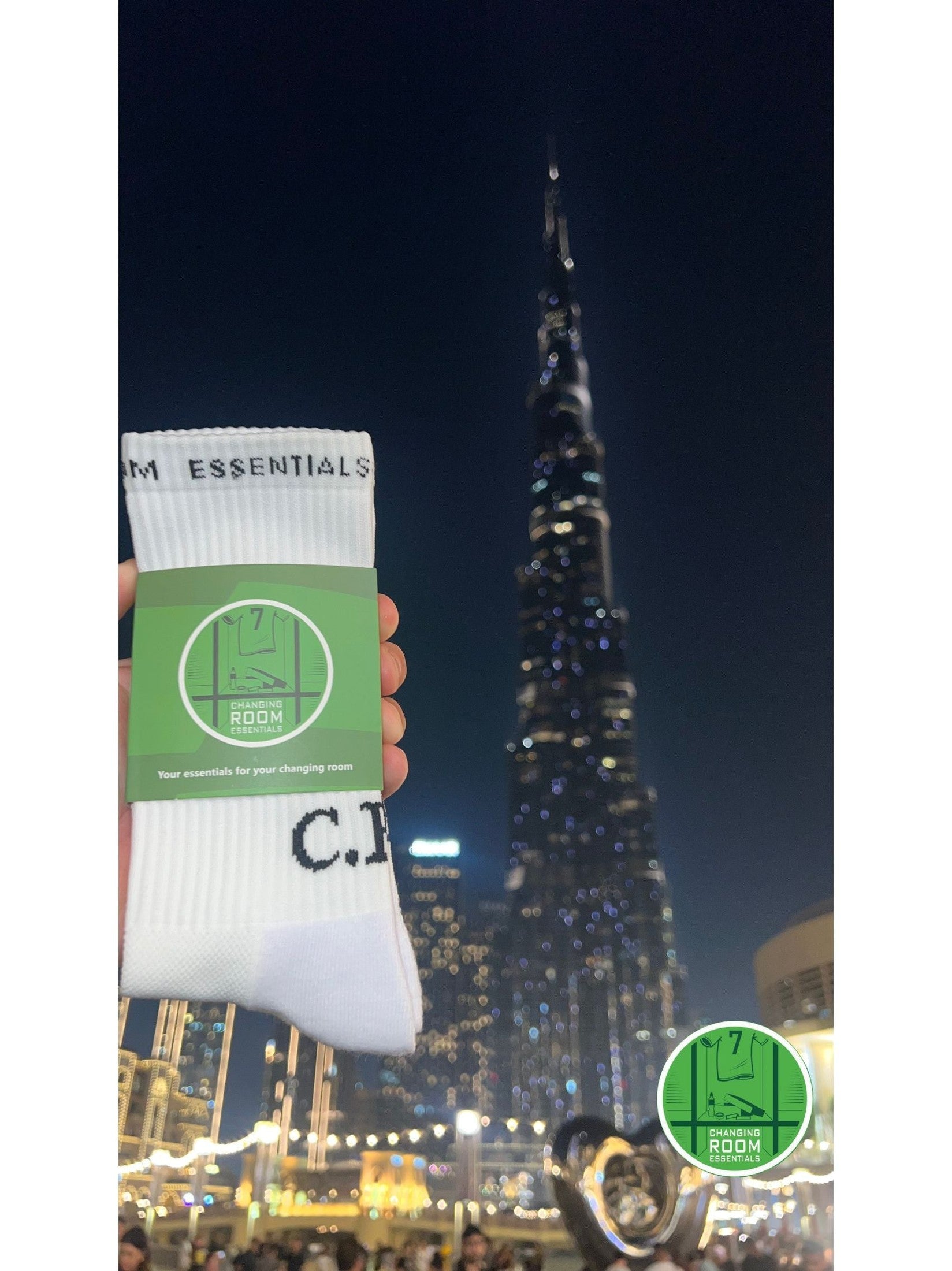 C.R.E - V2 Premium Grip Socks