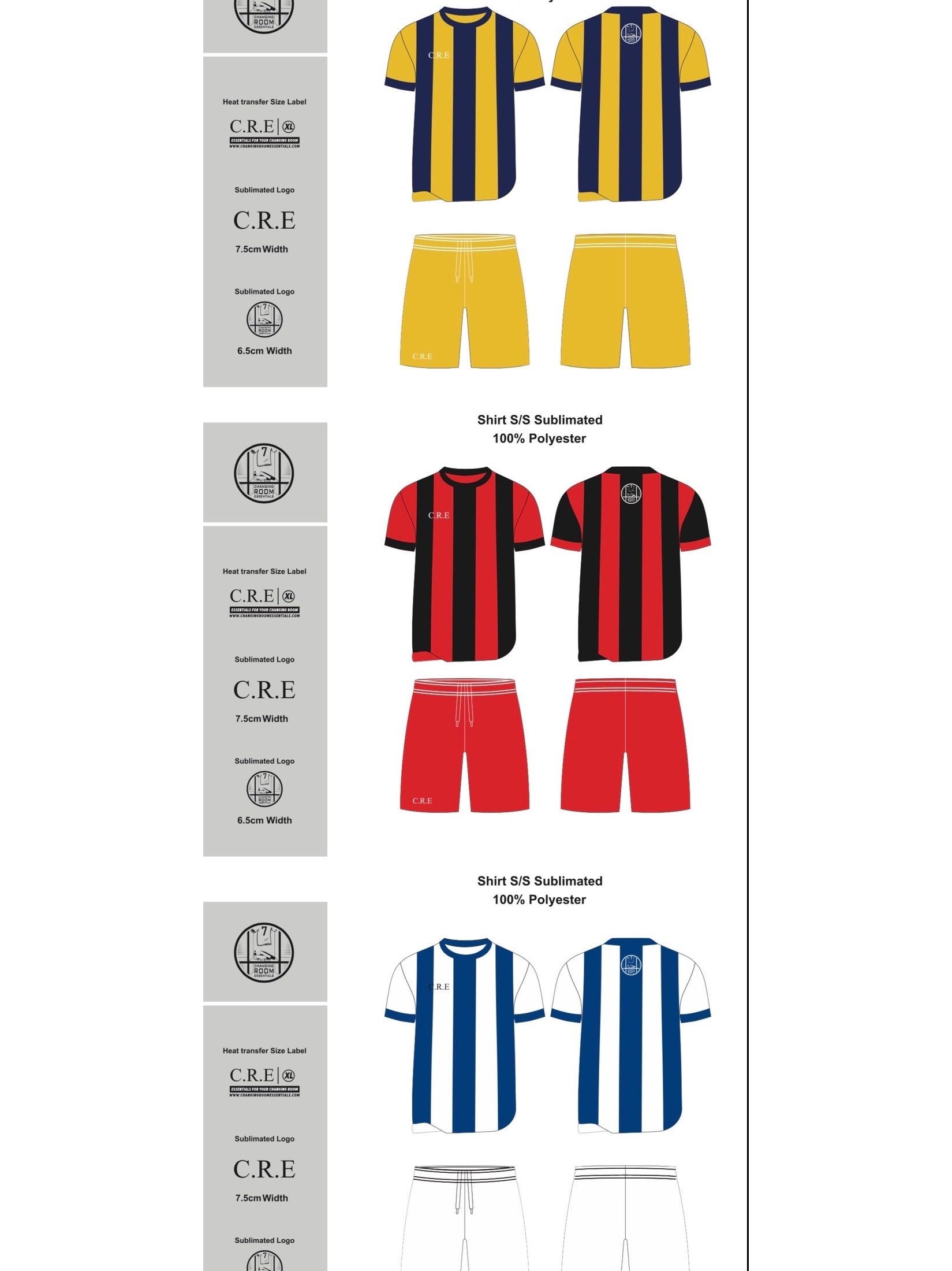 Matchday ready – Full Match Kit, Polo, 1/4 Zip & Bottoms