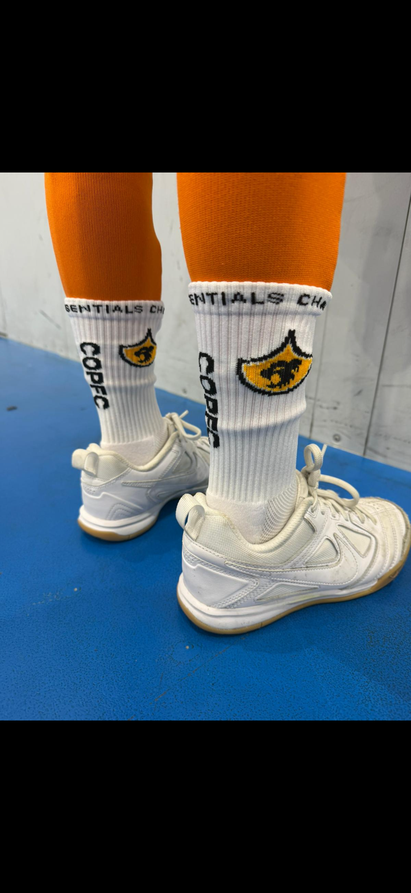 Custom grip socks
