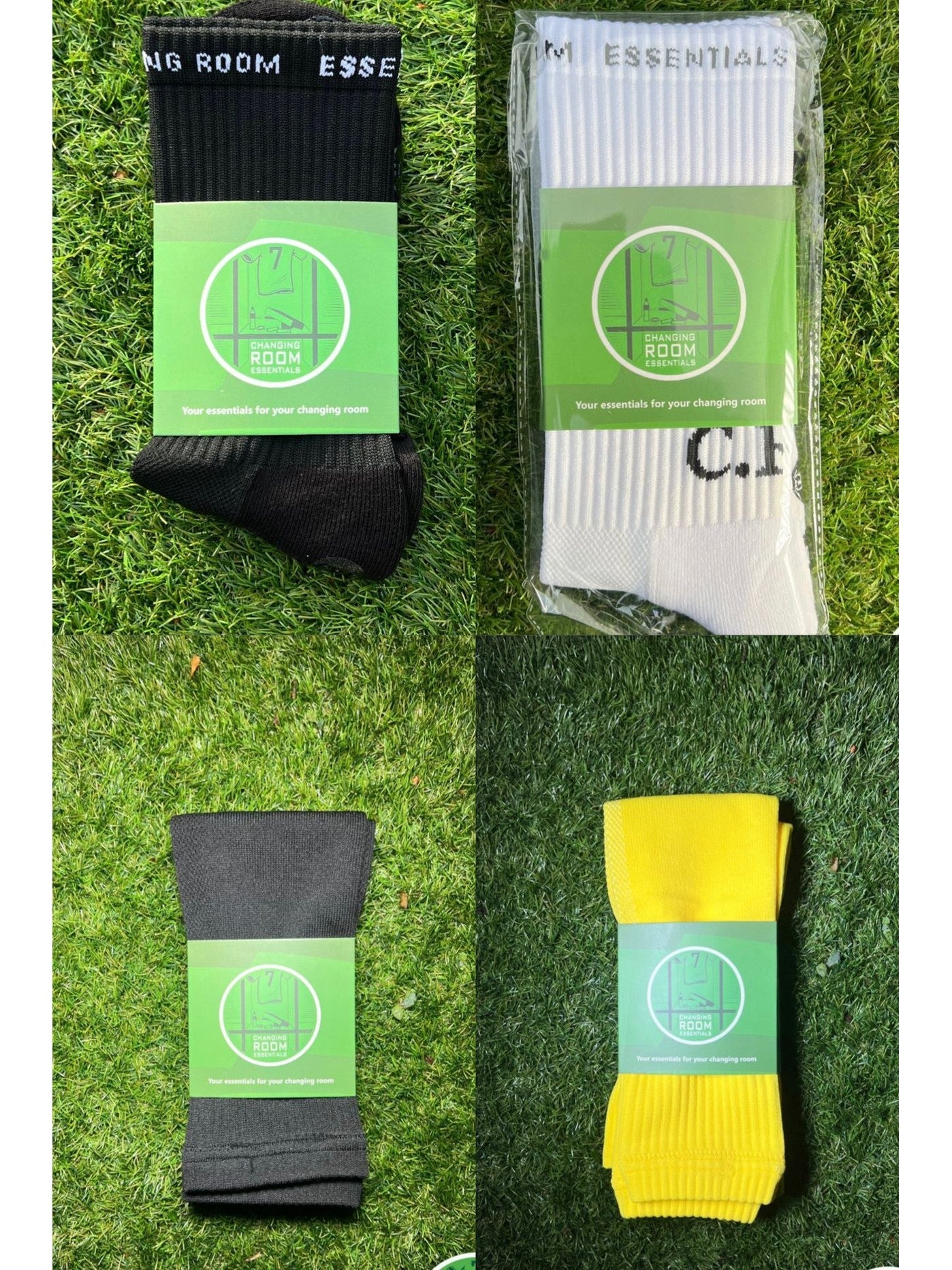 Mix & Match: 2 Premium Grip Socks + 2 Premium Calf Sleeves.
