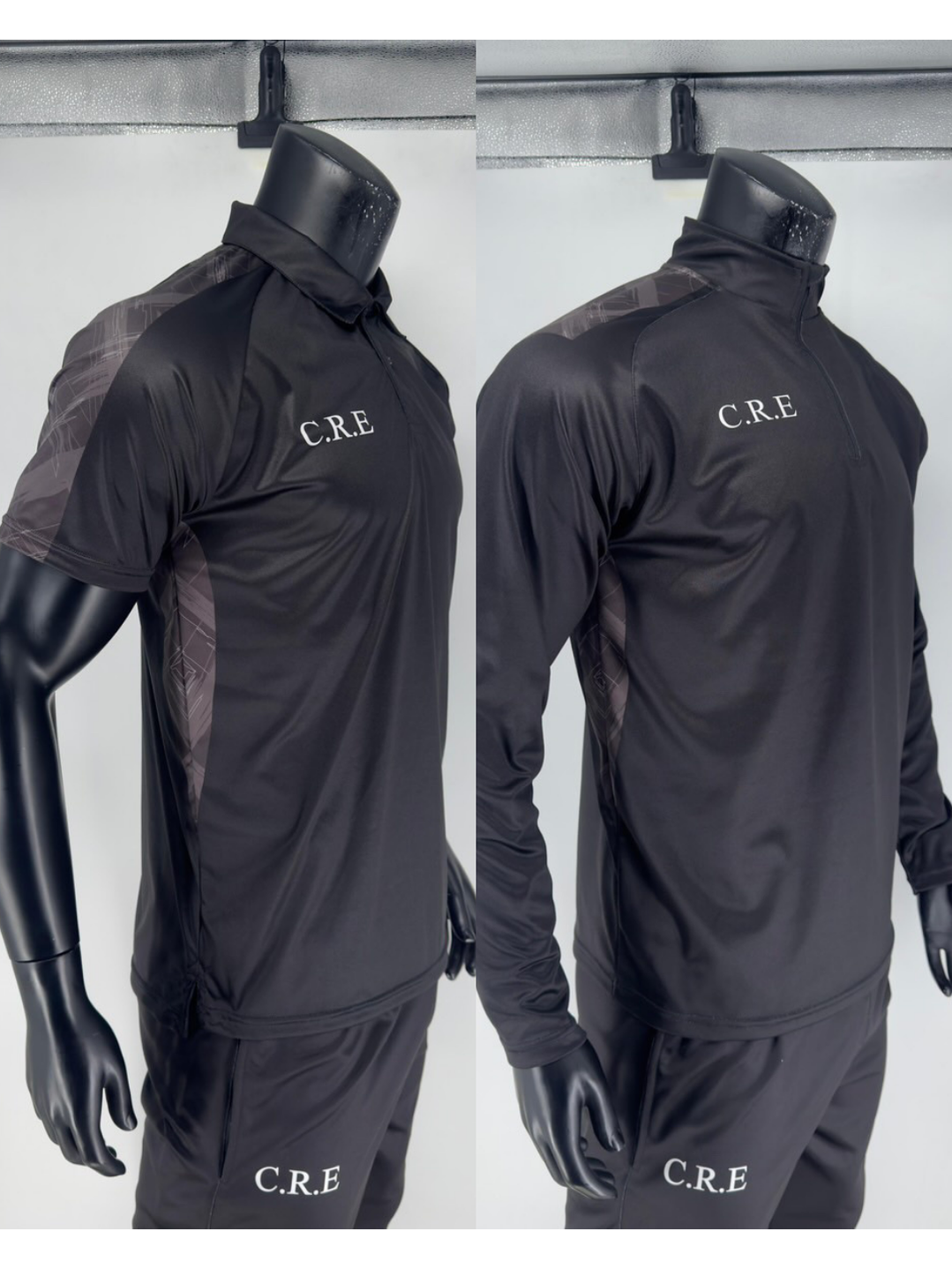 Training Set – T-Shirt, 1/4 Zip Top & technical bottoms