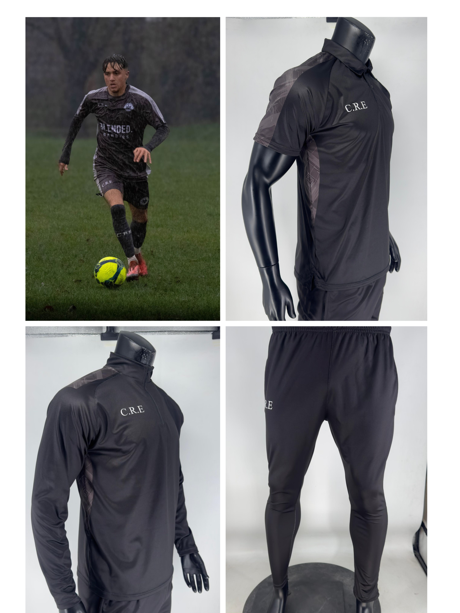 Matchday ready – Full Match Kit, Polo, 1/4 Zip & Bottoms